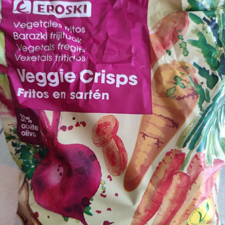 photo of Eroski Veggie crisp shared by @dexter on  08 Nov 2020 - review