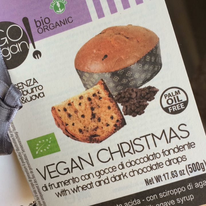 photo of GO vegan! Vegan Christmas panettone shared by @ant-veg on  13 May 2020 - review