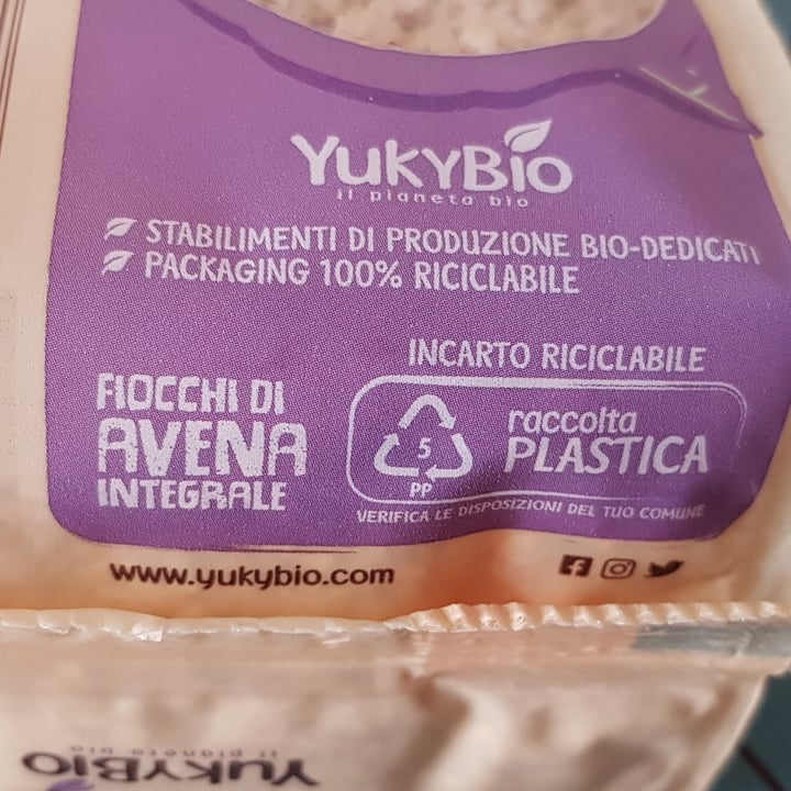 photo of Yukybio Fiocchi di avena integrale bio shared by @zampalgot on  28 Aug 2022 - review