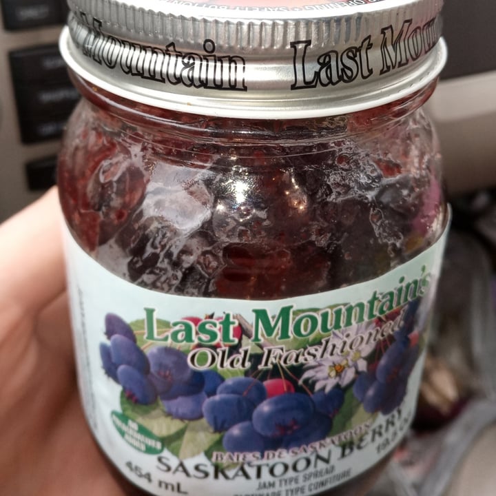photo of Last Mountain Berry Farms Inc. Saskatoon Berry Jam shared by @ethicrangerbevegan on  20 Jan 2021 - review