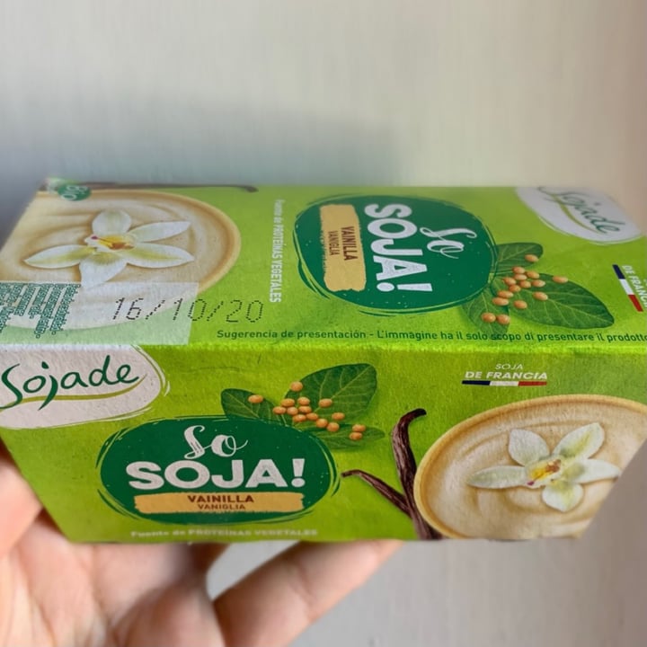 photo of Sojade So Soja! Vanilla Yogurt alternative 400g shared by @aleglass on  04 Oct 2020 - review