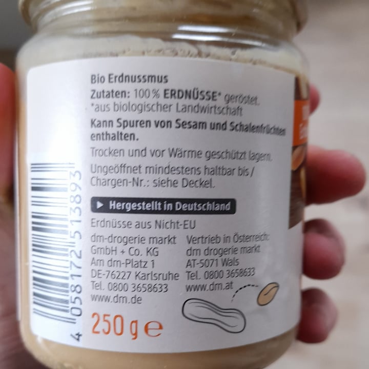 photo of dmBio Erdnussmus shared by @open-up on  20 Oct 2022 - review