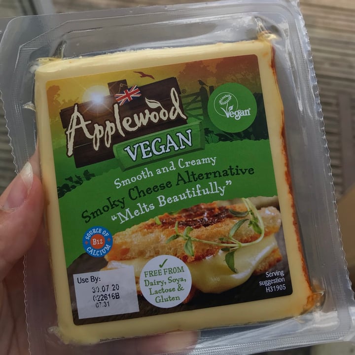 photo of Applewood Applewood Vegan Smoky Cheese Alternative  shared by @emsharlow on  10 Jun 2020 - review