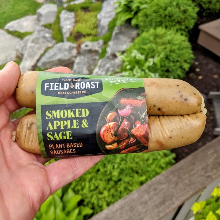 review photo of Field Roast Smoked Apple & Sage Plant-Based Sausages shared by @mikewestcott on 20 Jun 2021 - review