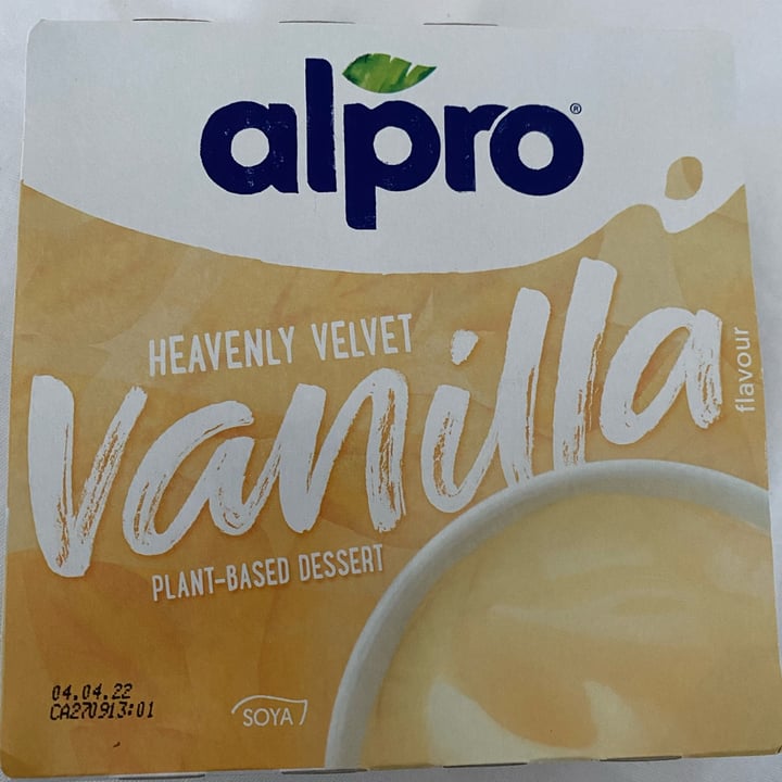 photo of Alpro Budino vaniglia shared by @bennifromthebloc on  16 Oct 2021 - review