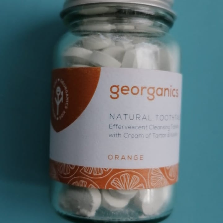 photo of Georganics Orange toothpaste shared by @ranaverde on  08 Dec 2020 - review