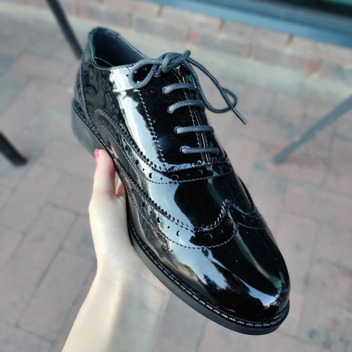 photo of M&S Patent Vegan Shoes shared by @maxtherudebunny on  25 Aug 2021 - review