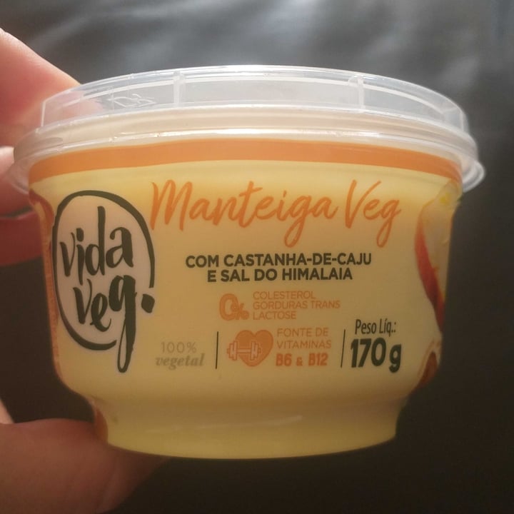 review photo of Vida Veg Manteiga Veg com castanha de caju e sal do Himalaia shared by @22veronicaklein44 on 29 Nov 2021 - review