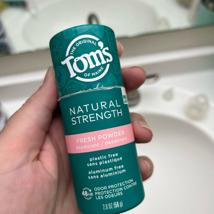 photo of Tom's of Maine coconut lavender deodorant plastic free shared by @jomt on  29 Jul 2022 - review