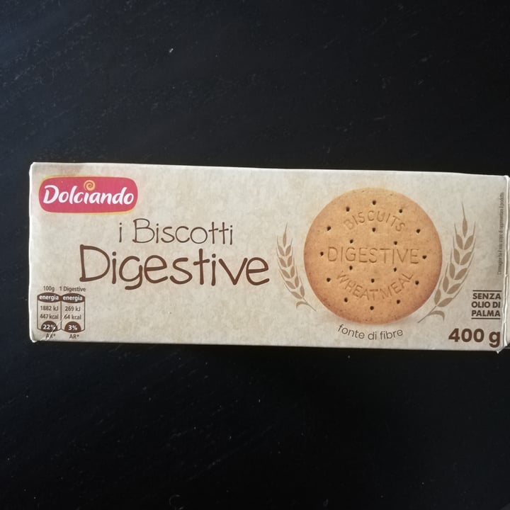 photo of Dolciando Biscotti Digestive shared by @auroragiovannetti on  04 Sep 2022 - review