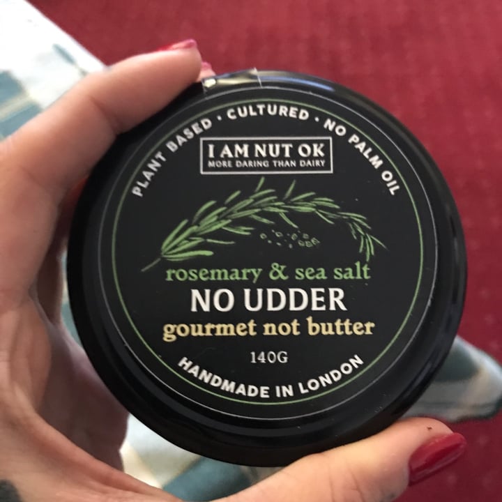 photo of I am nut ok Rosemary & Sea Salt No Udder shared by @annbience on  14 Jan 2022 - review