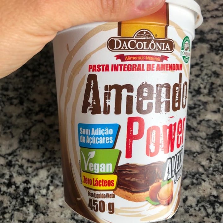 photo of DaColônia Pasta de amendoim com cacau shared by @thaisah on  09 Jul 2021 - review