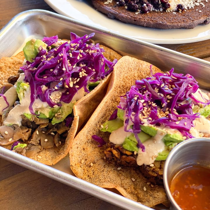 review photo of ATX FOOD CO. Wild Mushroom Taco shared by @santosha on 08 Apr 2021 - review
