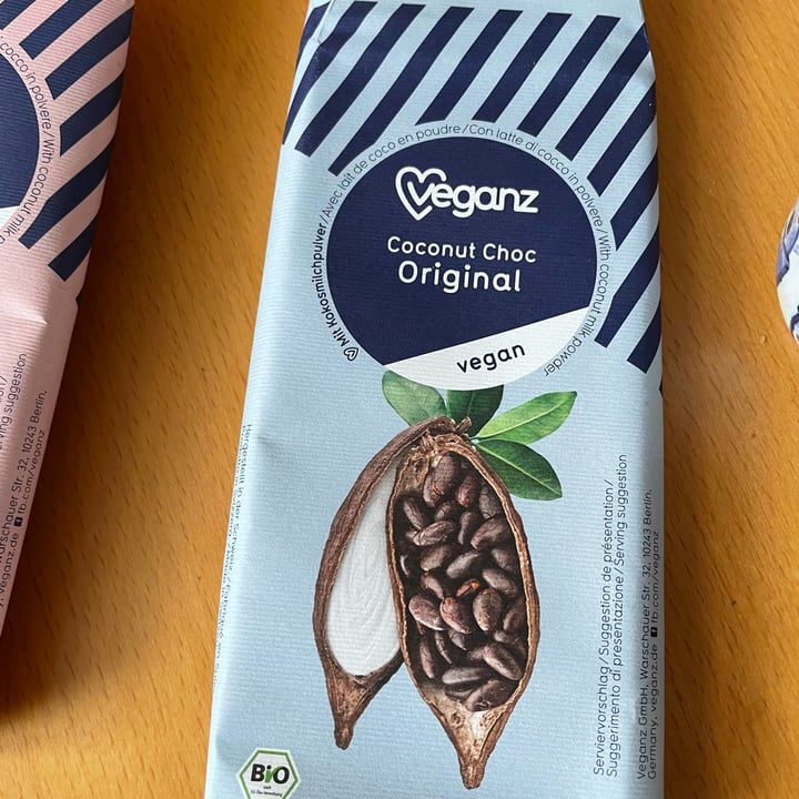 photo of Veganz Coconut Choc Original shared by @viktorvegan on  24 Feb 2022 - review