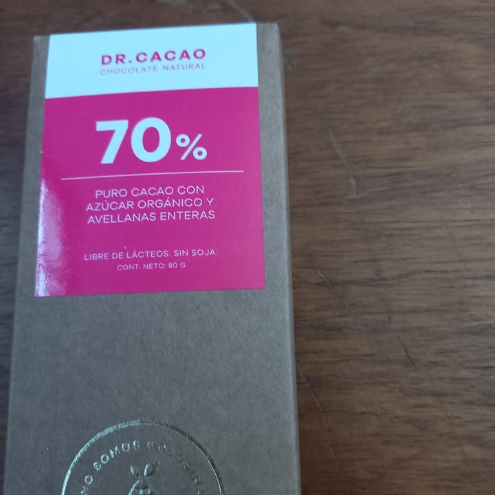 review photo of Dr. Cacao 70% Puré Cacao With Organic Sugar And Hazelnuts shared by @marianellabaracat on 17 Mar 2022 - review