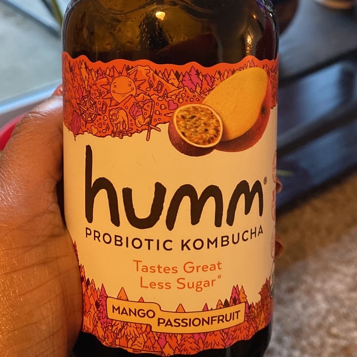 photo of Humm Kombucha Mango Passionfruit kombucha shared by @soulseashell on  26 Dec 2021 - review
