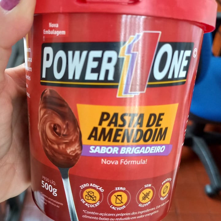 photo of Pasta de Amendoim Power 1 One Pasta De Amendoim Sabor Brigadeiro shared by @gibontempo on  27 Nov 2022 - review