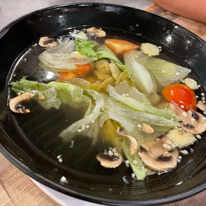 review photo of Nature Cafe Wanton soup shared by @ratatouvege on 18 Oct 2021 - review
