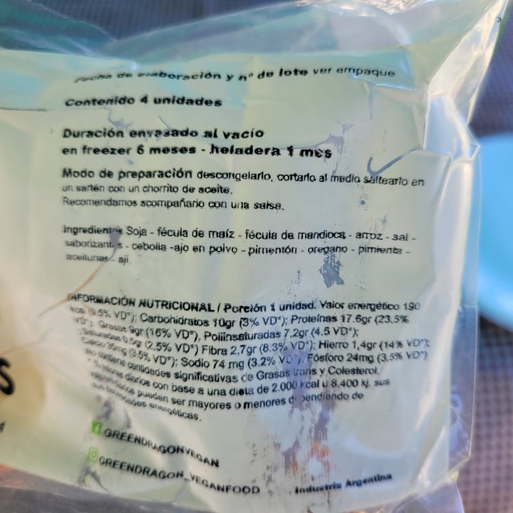 review photo of Green Dragon - Vegan food Choris Veganos shared by @renatacoller on 04 Mar 2022 - review