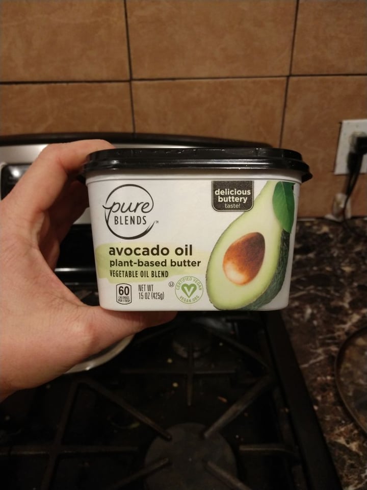 photo of Pure blends Avacado oil plant based butter shared by @ryanrobert234 on  02 Apr 2020 - review