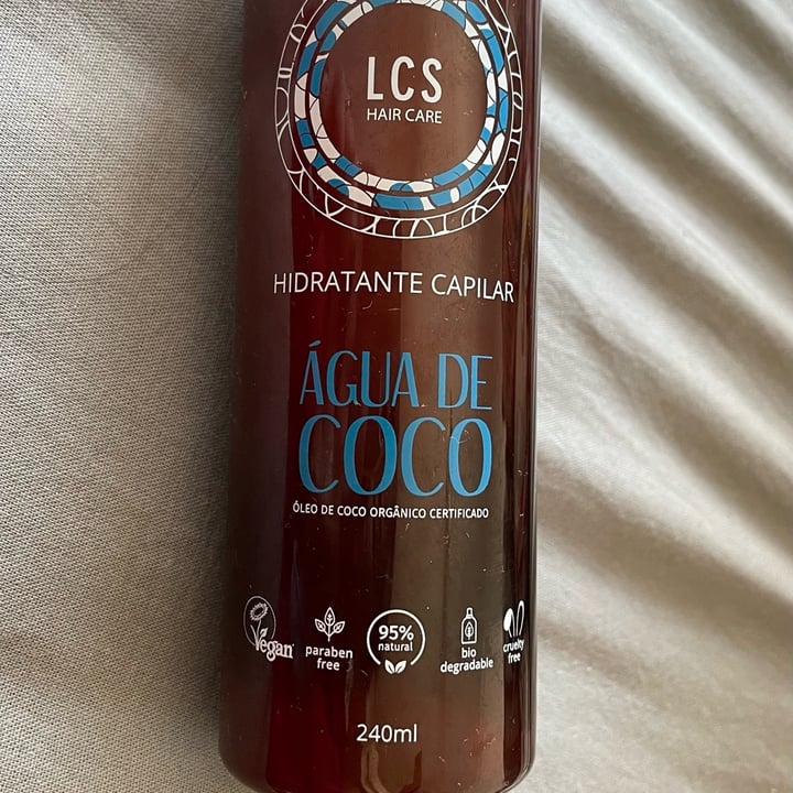 photo of LCS Hair Care Agua de coco shared by @carolinalumy on  12 May 2022 - review