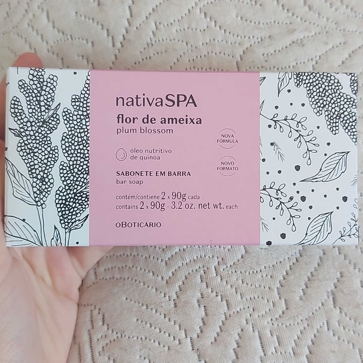review photo of O Boticário Sabonete Em Barra Flor De Ameixa shared by @milenemarcondes on 15 Jul 2022 - review