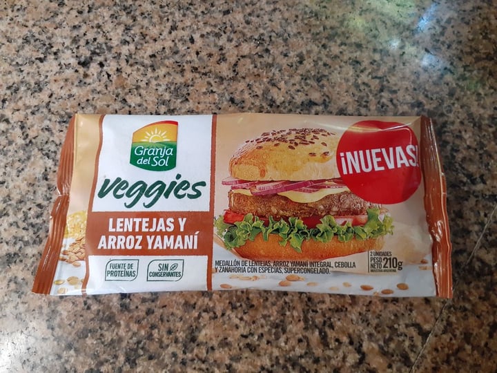review photo of Granja del Sol Medallones De Lentejas Y Arroz Yamani shared by @inchubrinke on 24 Feb 2020 - review