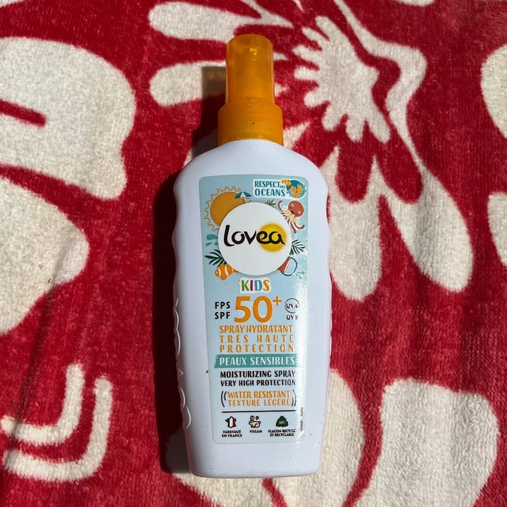 photo of Lovea 50+ spray hydratant shared by @withrebecca on  27 Jul 2022 - review