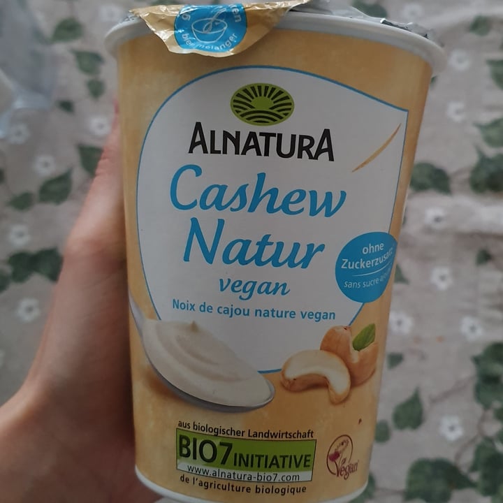 photo of Alnatura Joghurt Cashew Natur shared by @irina17 on  28 Jul 2020 - review