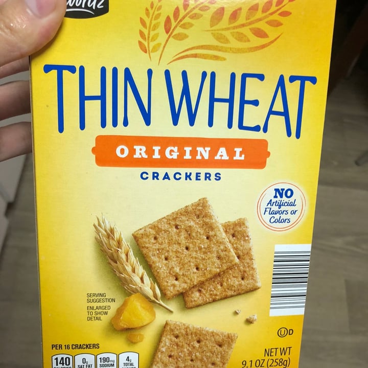 photo of Sworitz Wheat thin crackers shared by @valeskafreire on  18 Feb 2022 - review