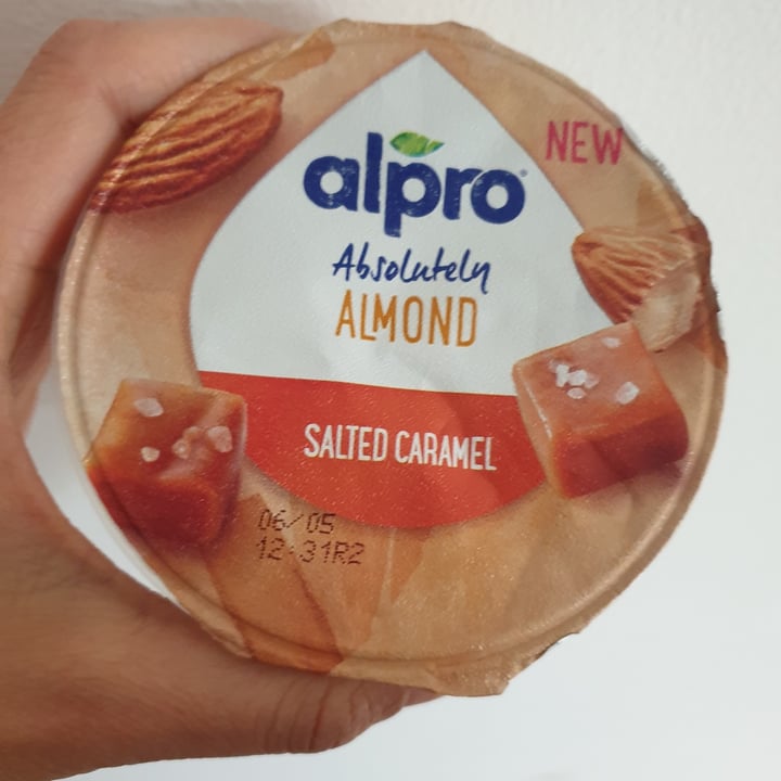 photo of Alpro absolutely almond salted caramel shared by @olimpia87 on  15 Apr 2022 - review