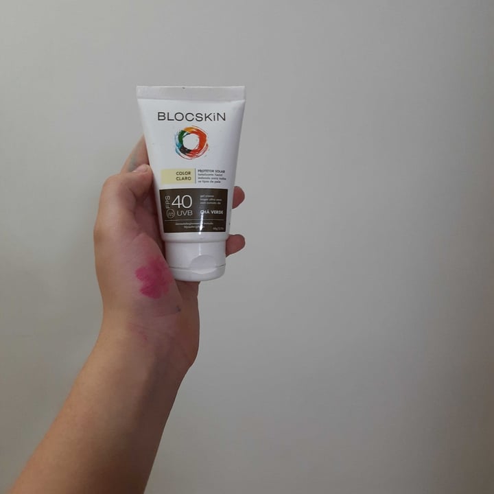 photo of Blocskin Protetor Solar shared by @analuiza on  14 Oct 2021 - review