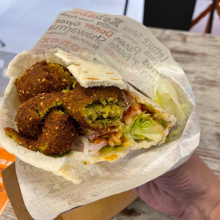 photo of Kebabs Faktory Falafel Pita Pocket shared by @larry2kk on  14 Aug 2021 - review