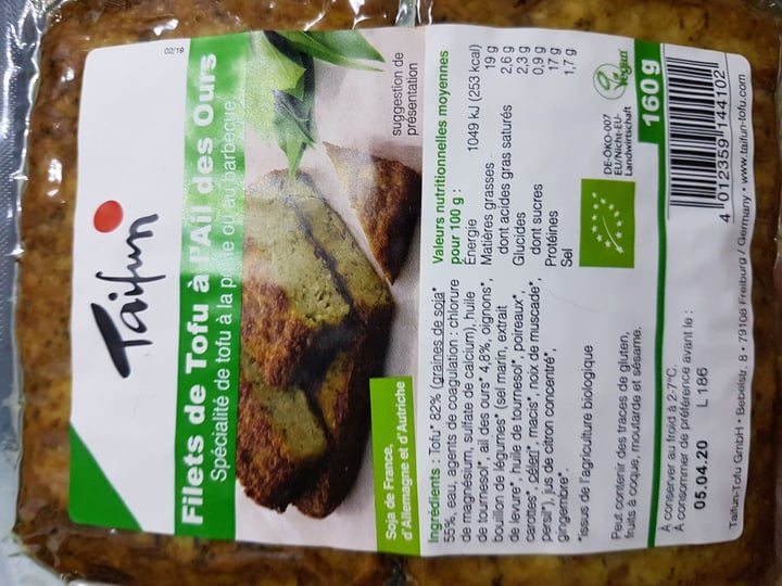 review photo of Taifun Tofu ail des ours shared by @vivelesdindons on 15 Mar 2020 - review