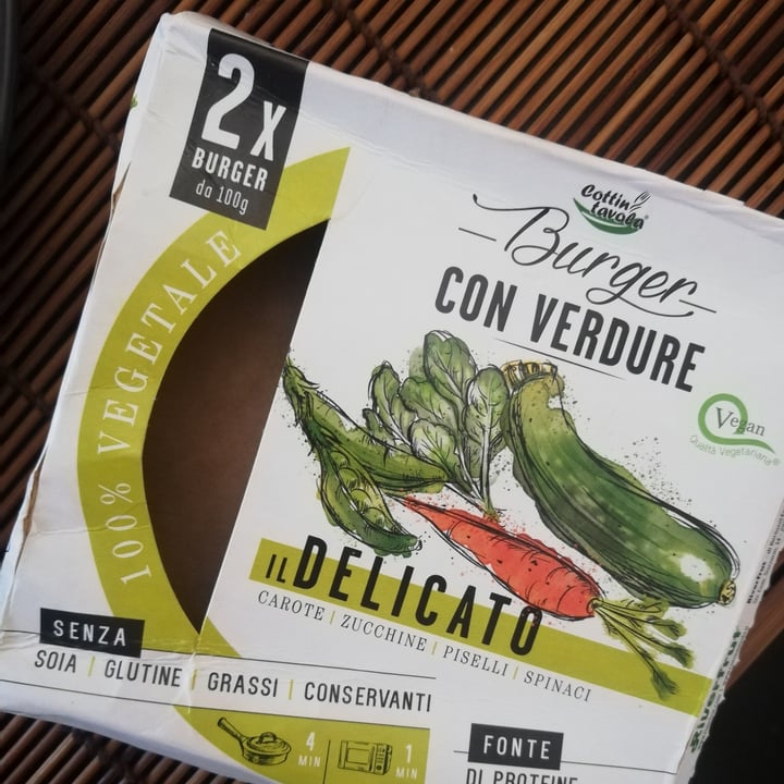 review photo of Cottintavola Burger Con Verdure Il Delicato shared by @auroragiovannetti on 27 Aug 2022 - review