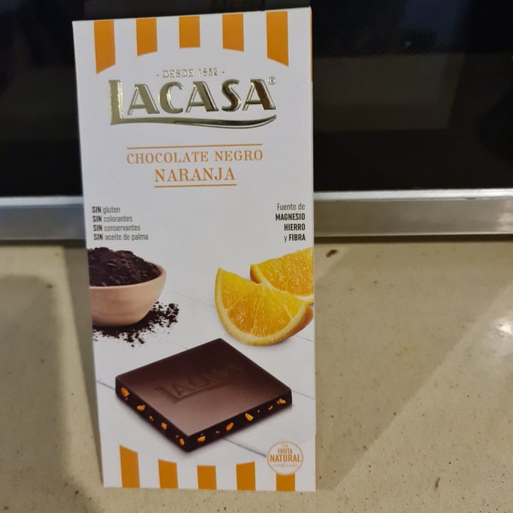 photo of Lacasa Chocolate negro naranja shared by @martineli on  30 Apr 2021 - review