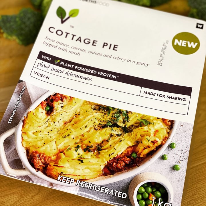 photo of Woolworths Food Cottage Pie shared by @feelin-vegan on  16 May 2022 - review