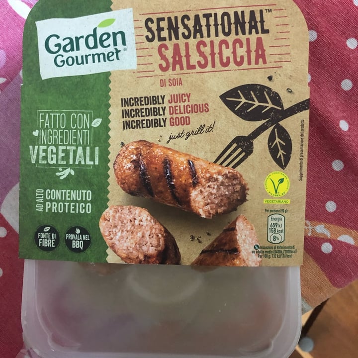 review photo of Garden Gourmet Salsicce garden gourmet shared by @nasmix on 29 May 2022 - review