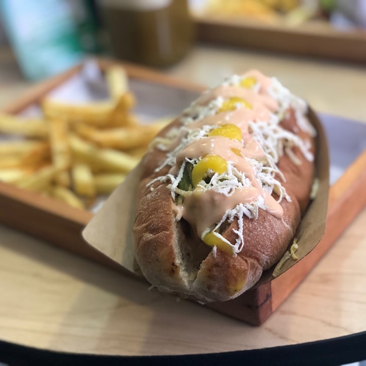 photo of La Cocinita Verde - Comida Vegana Perros calientes shared by @camilalp on  07 Jun 2020 - review