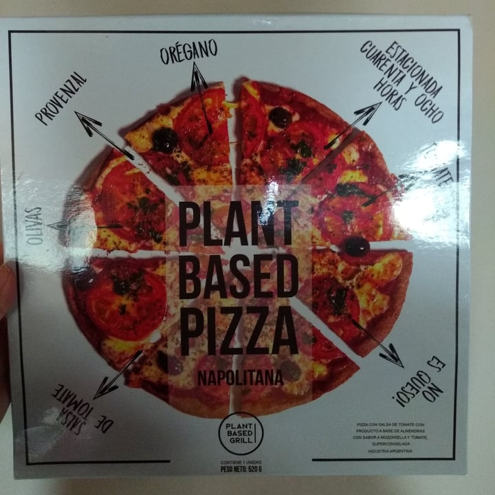 photo of Plant Based Grill Pizza Pizza Napolitana shared by @estrellafernandez on  10 Jul 2021 - review