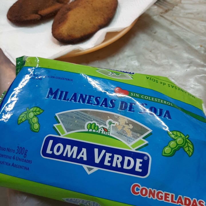 photo of Loma Verde Milanesa de soja shared by @reshuisis on  23 Jun 2021 - review