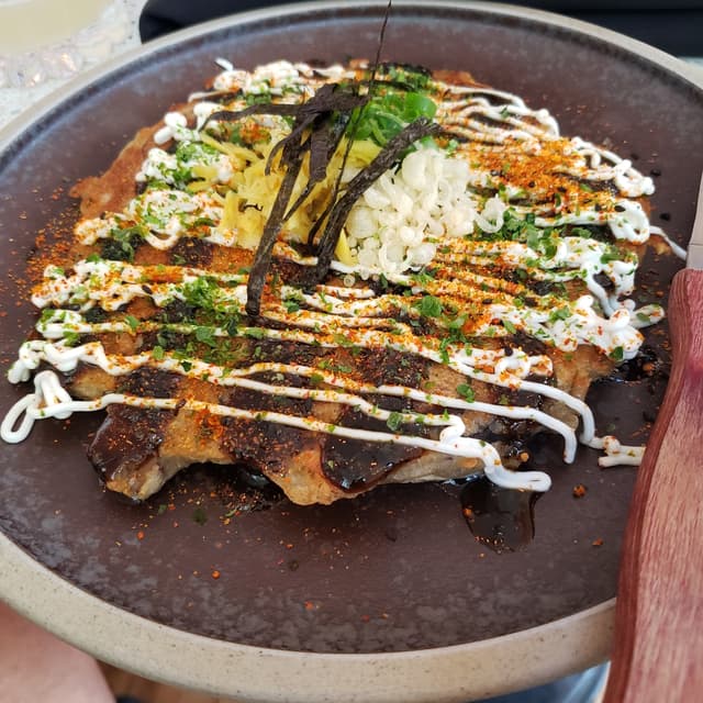 Photo of the dish “Okonomiyaki”