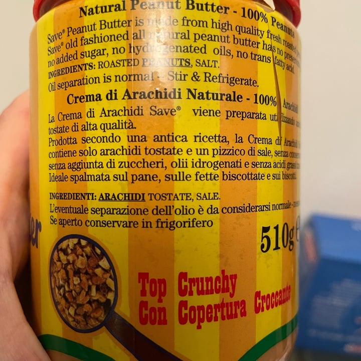photo of Save Natural Peanut Butter shared by @elviradeleo on  14 Jun 2022 - review
