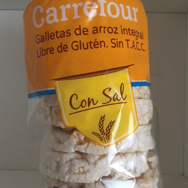 review photo of Carrefour Galletas de arroz integral con sal shared by @vdufou on 04 Aug 2021 - review
