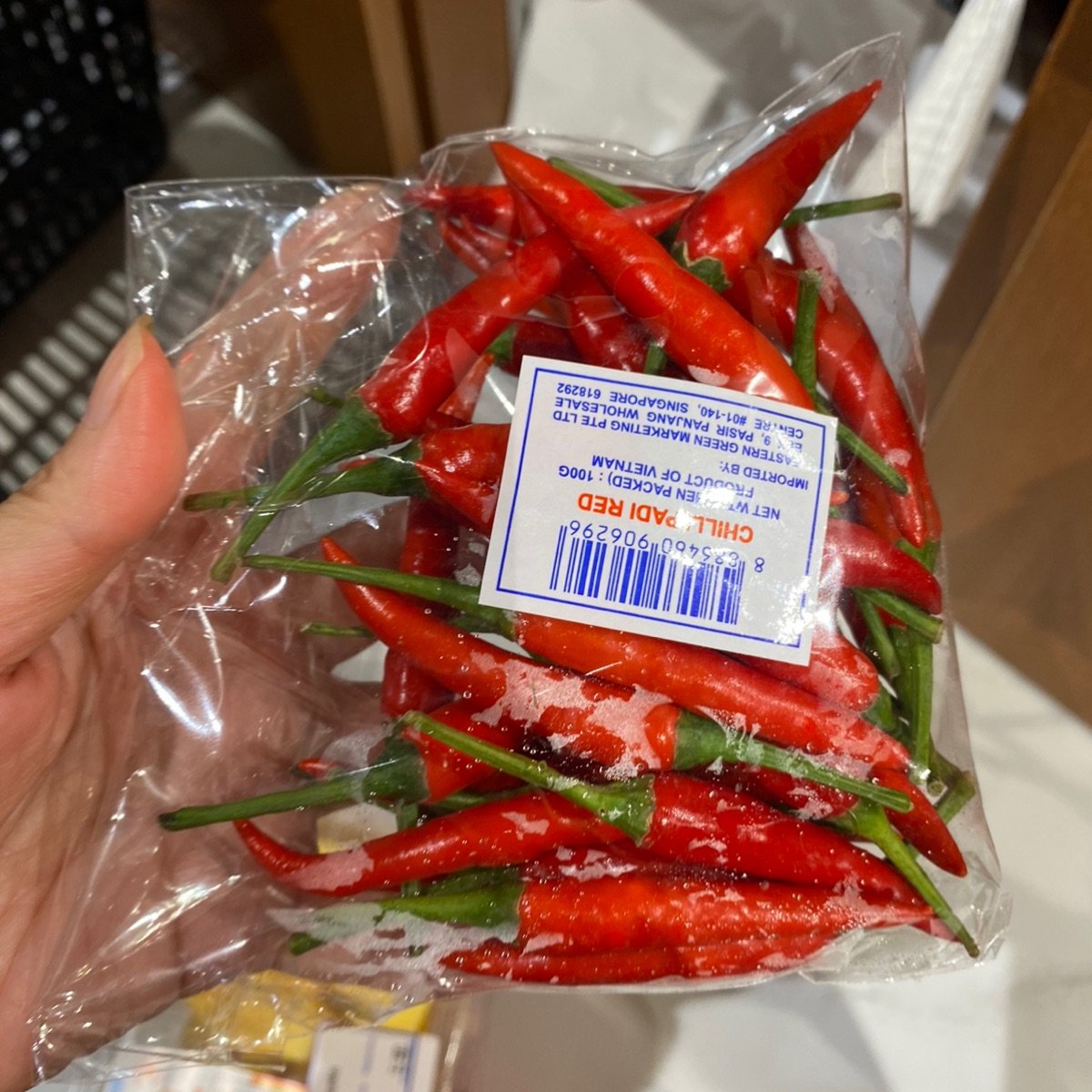 Red Chili Padi (Thailand) 100g
