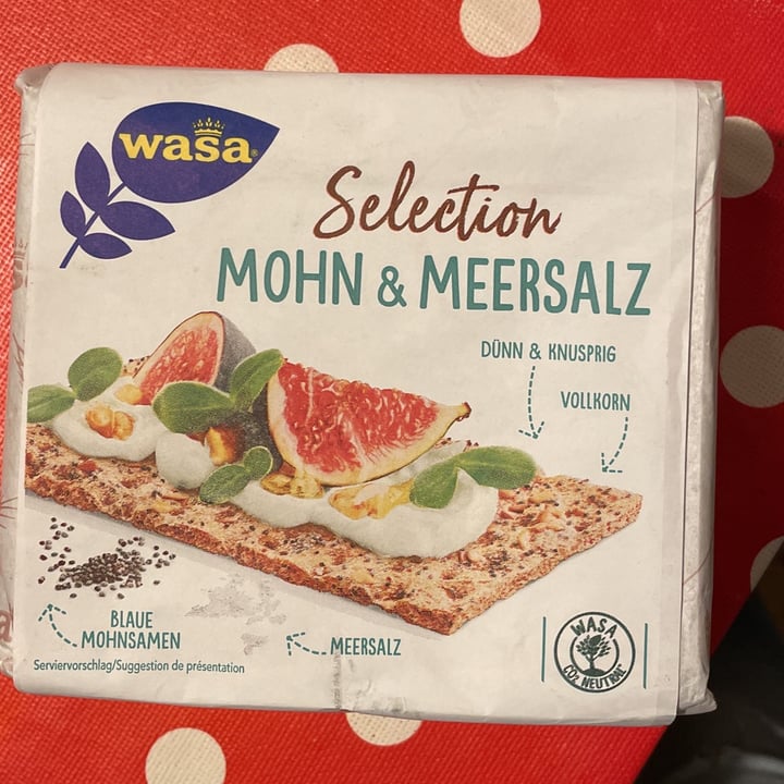 photo of Wasa Mohn und Meersalz shared by @kavana on  11 Nov 2022 - review