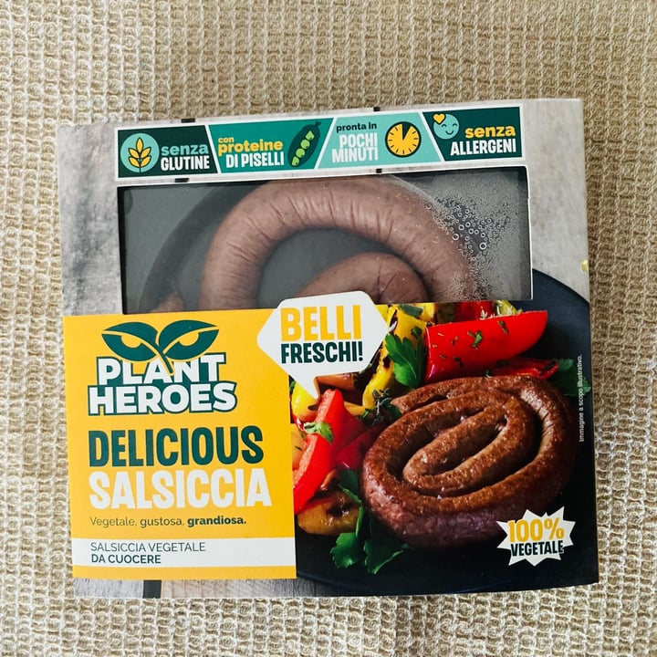photo of Plant Heroes Delicious Salsiccia shared by @federicathewitch on  19 Jun 2022 - review