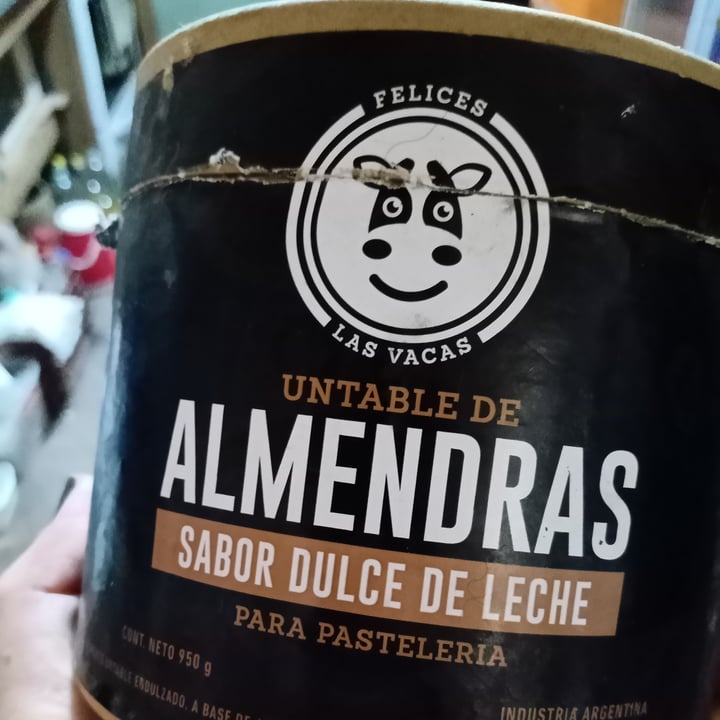 photo of Felices Las Vacas Untable de Almendras sabor Dulce de Leche shared by @daniconstelacion on  26 Feb 2021 - review