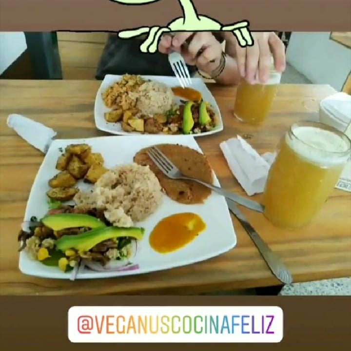photo of Vegan'us Almuerzo corriente shared by @angrouses on  23 Aug 2020 - review