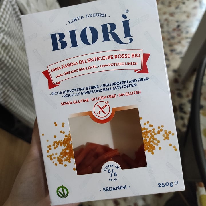 photo of Biori Biori' Sedanini di Lenticchie Rosse Bio shared by @gio1 on  07 Dec 2021 - review